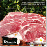 Beef D-RUMP WAGYU TOKUSEN marbling <=5 aged whole cuts +/- 6 kg/pc (price/kg) FROZEN IN-STOCK